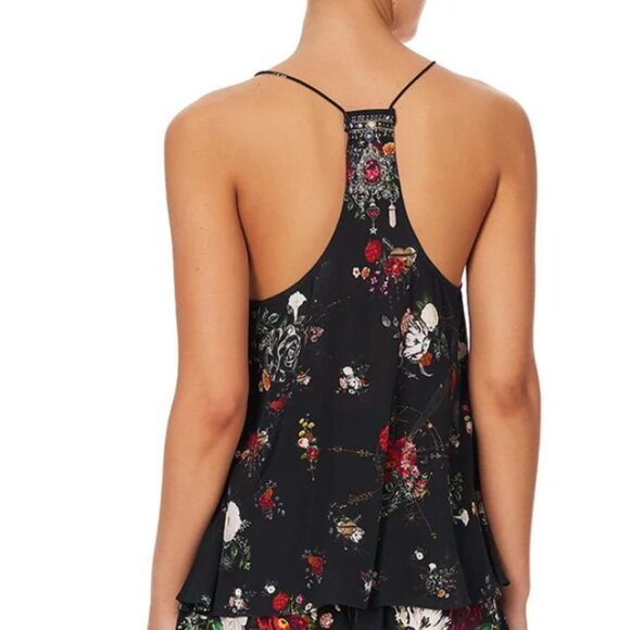 BNWT Camilla T Back Shoestring Top - To The Gypsy - Small - Picture 3 of 14